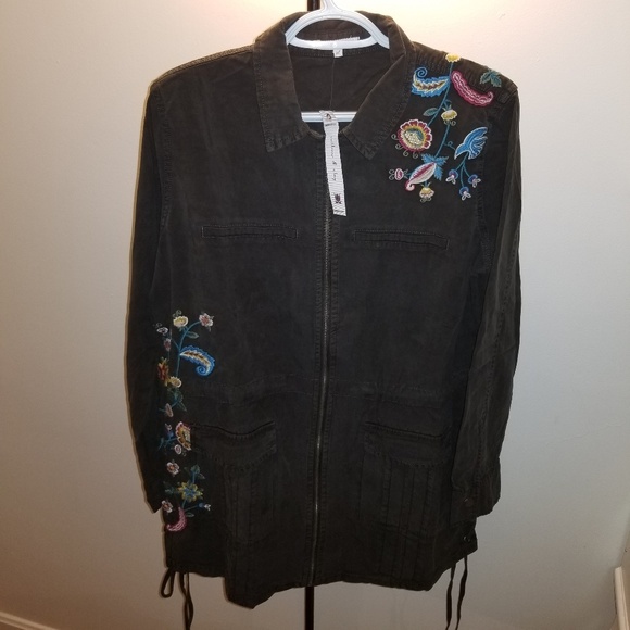 Maddie Embroidered Anorak Jacket - Picture 3 of 4